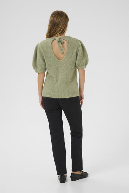 Kaemilie bow pullover Grønn