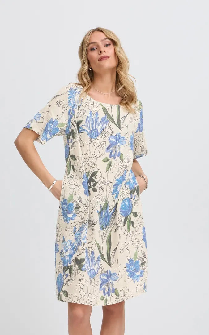 SBTORINA DRESS 2 Sandshell