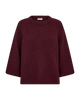 FQGRSLULU-PULLOVER Burgunder