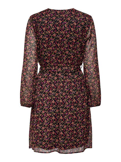 Onlcera Life 3/4 Short Dress Wvn Noos Sort