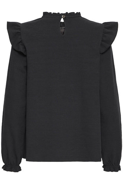Pzpalmer Blouse Black Beauty