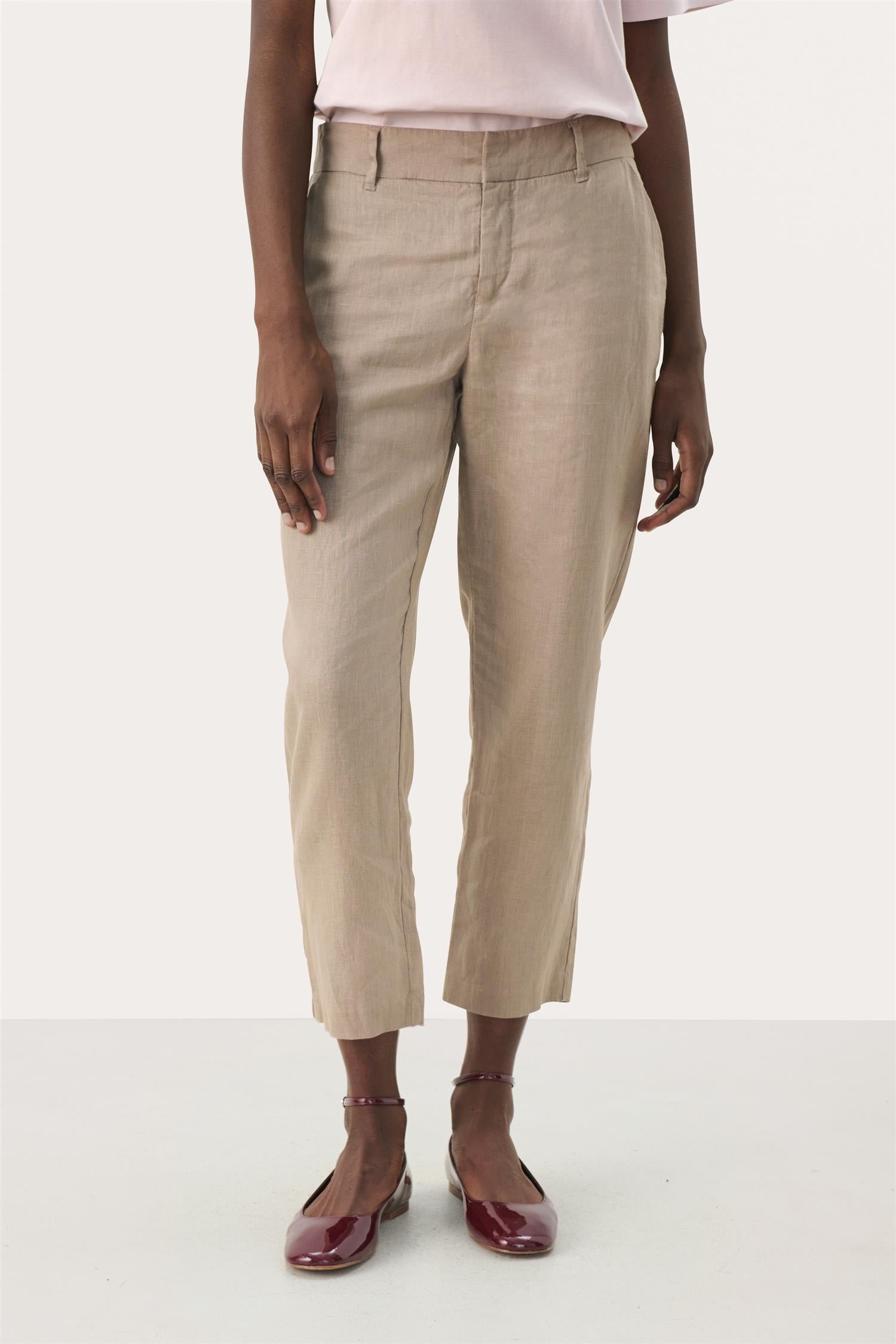 SoffePW PA linbukse Beige
