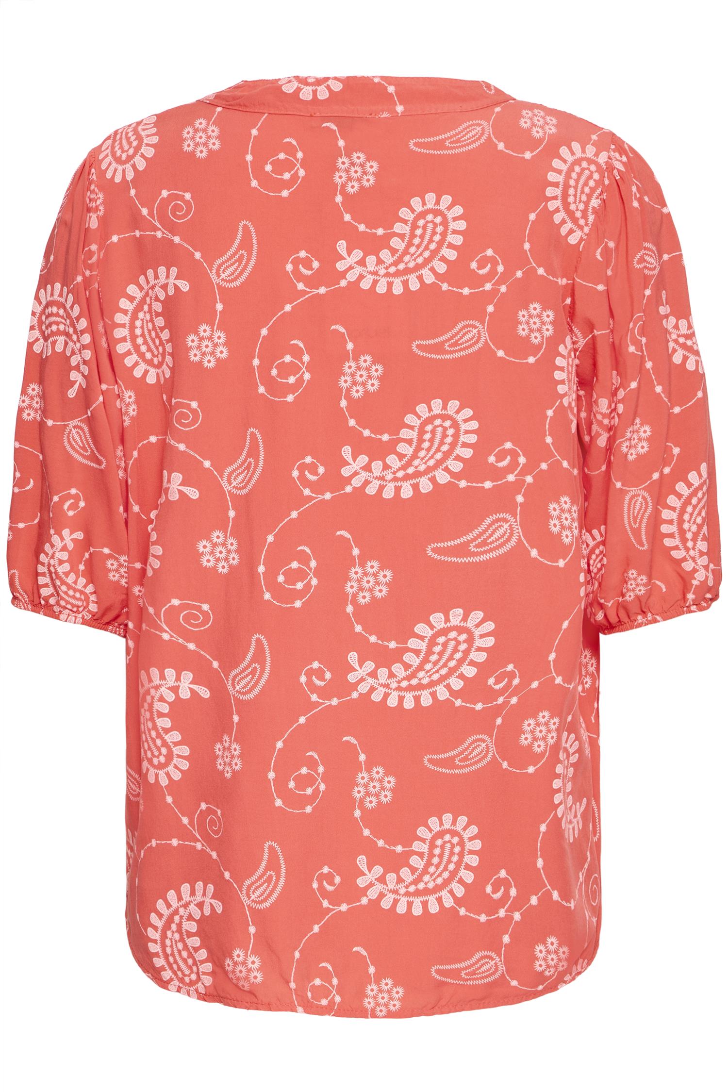 SBGIULIA SS BLOUSE Hibiscus