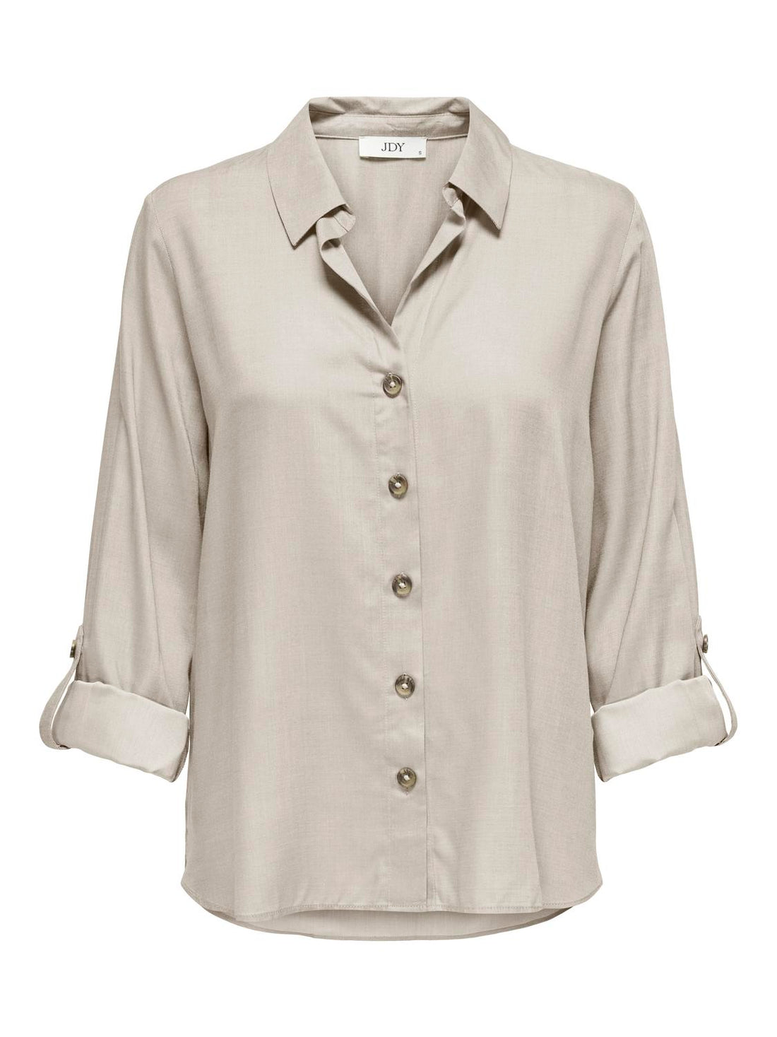 JDYLAUREL LIFE L/S SHIRT WVN DIA Beige