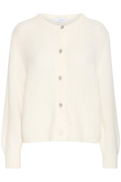 SBGULVIG KNIT CARDIGAN Antique White