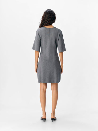 Objreynard 2/4 Re Short Dress Noos Mellomgrå