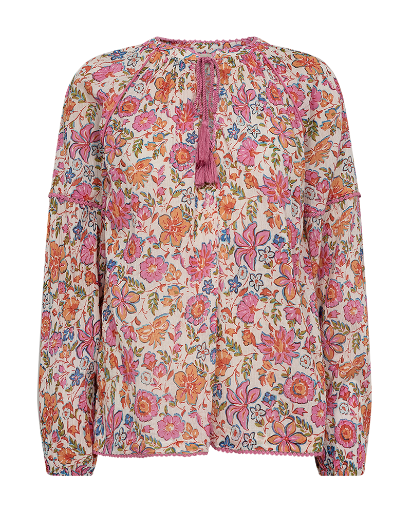 FQCARIN-BLOUSE Hvit