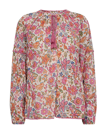 FQCARIN-BLOUSE Hvit