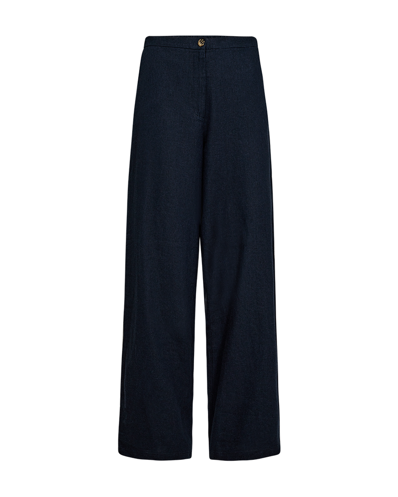 FQLAVA-PANTS dressbukse Marine