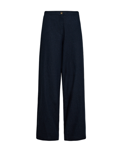 FQLAVA-PANTS dressbukse Marine
