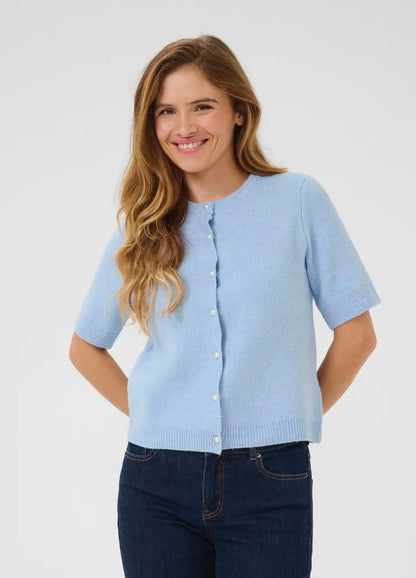 KAseverina KNIT cardigan Lyseblå
