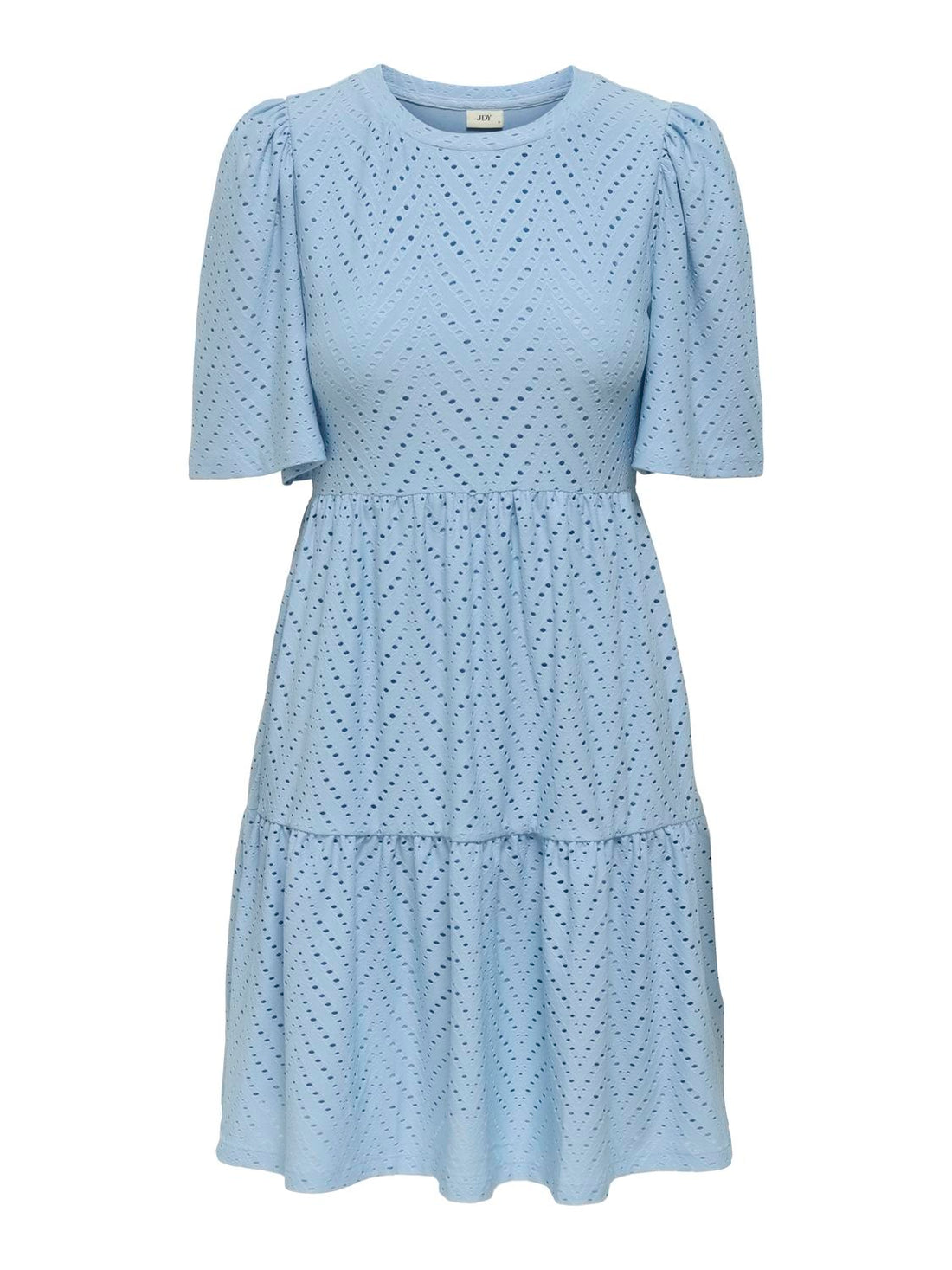 JDYCARLA CATHINKA S/S DRESS JRS NOOS Lyseblå
