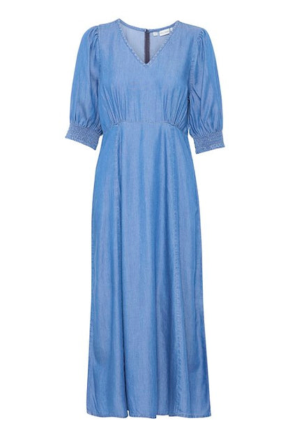 PZGAJA Dress Medium Blue Denim