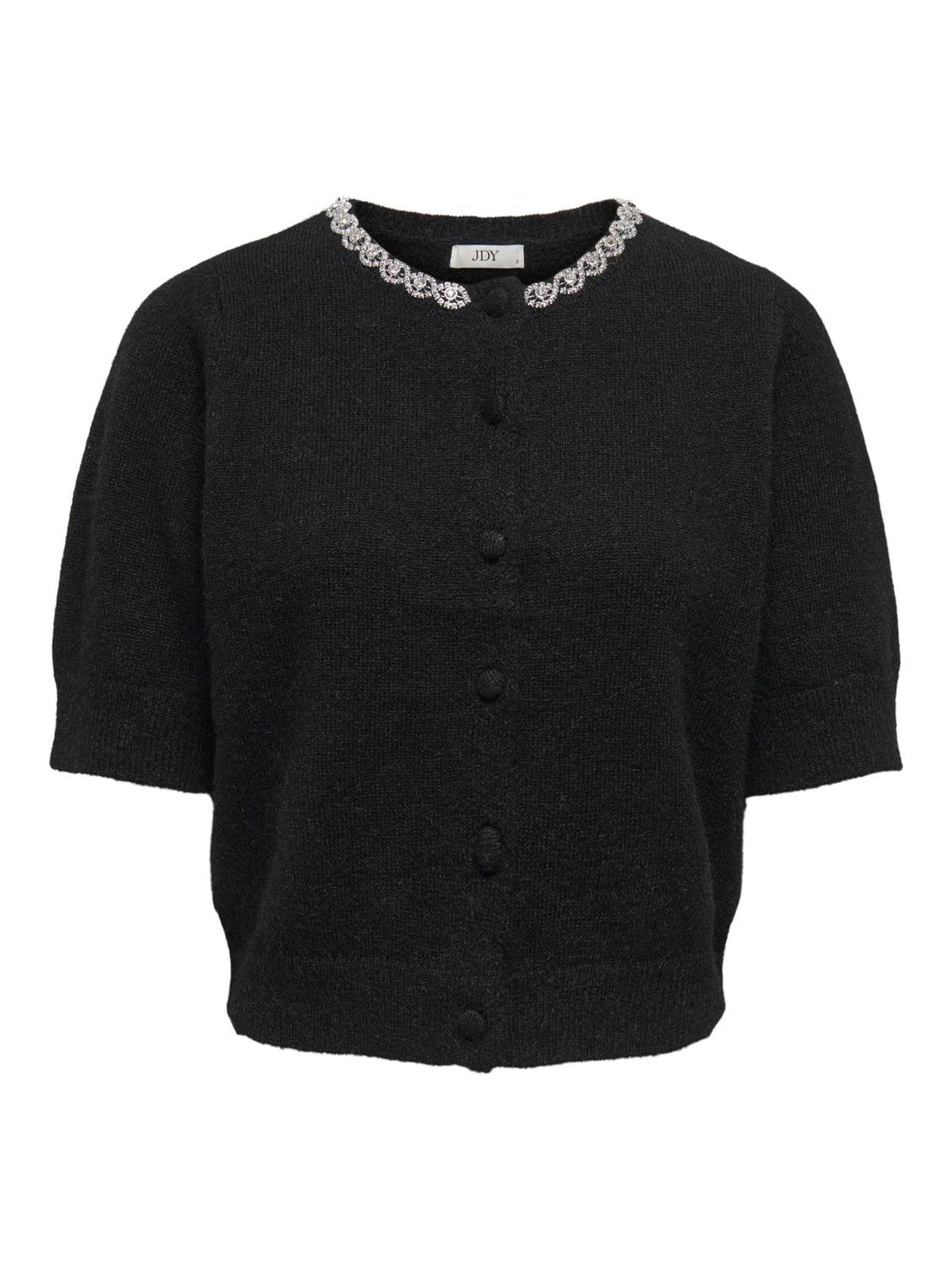 Jdyalva Life 2/4 Embel Cardigan Knt Noos Sort