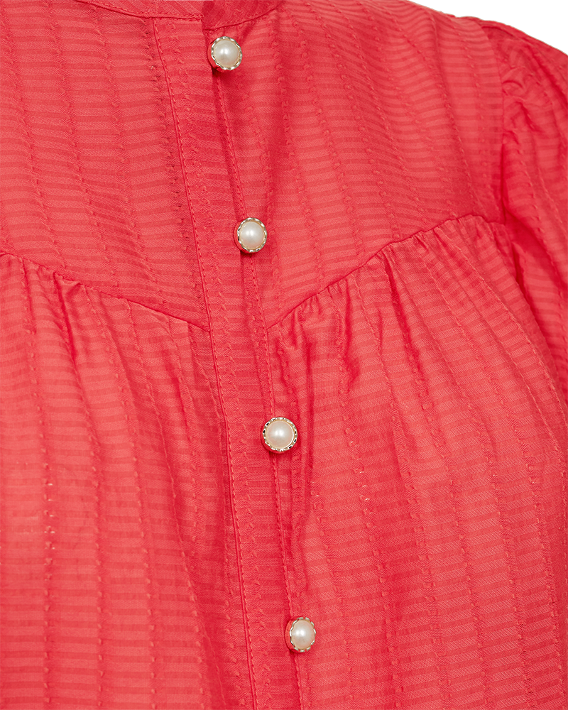 FQEBELLA-BLOUSE Rød