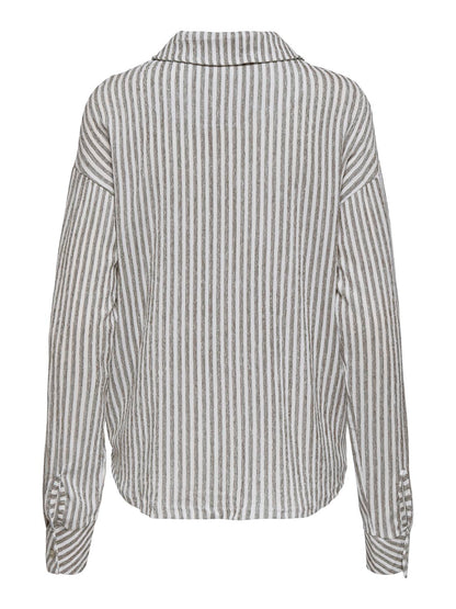 ONLLOTTIE L/S SHIRT JRS Hvit