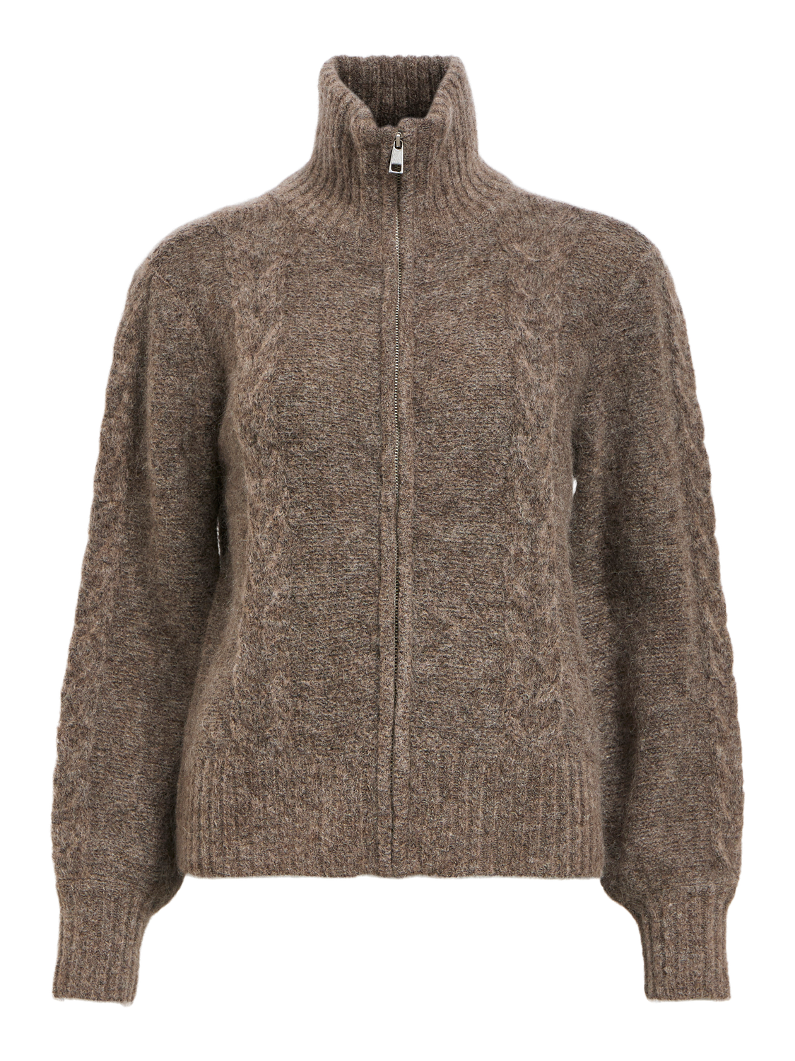 Objnete Lo Knit Cardigan Noos Mellomgrå