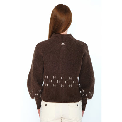 Märtha jacket short Brun