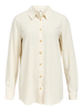 OBJSANNE L/S SHIRT NOOS lin Lysegrå