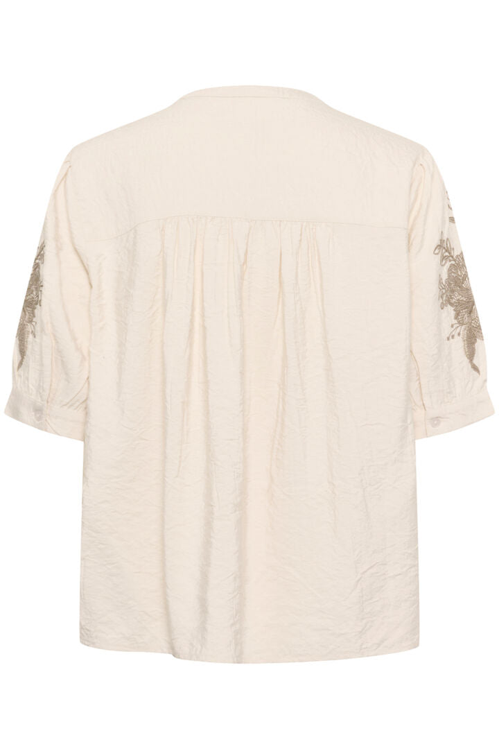 CRJune EMB Shirt Ancient Scroll