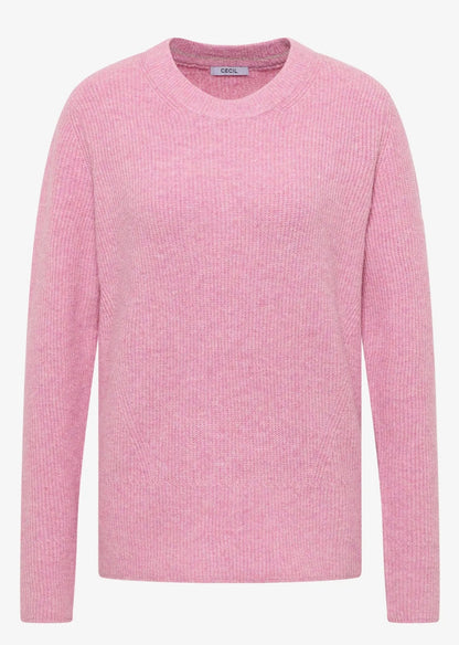 Cosy rib-mix sweater Rosa