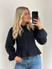 VMEMERY LS O-NECK SMOCK TOP WVN EXP SB3 Sort