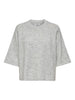 ONLSIMONI 3/4 PULLOVER KNT NOOS Lysegrå