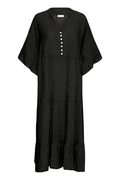 SBFONTANELLE LONG DRESS Jet Black