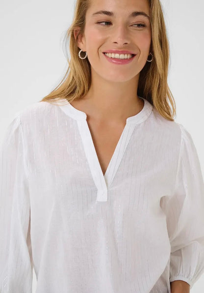 Kaluise Blouse Optical White