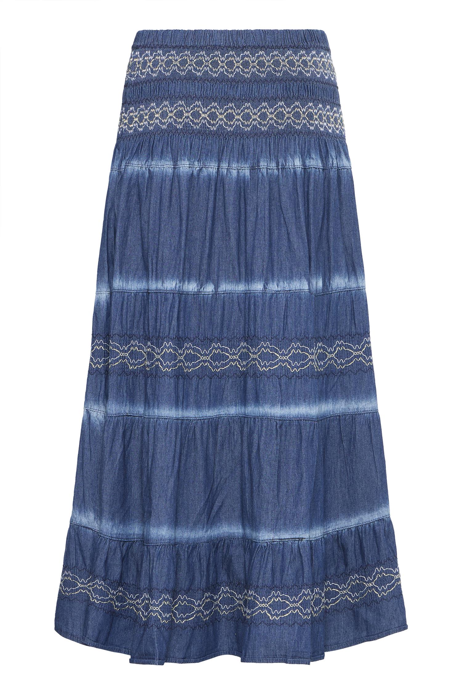 SBMOLLY SKIRT Dark Denim