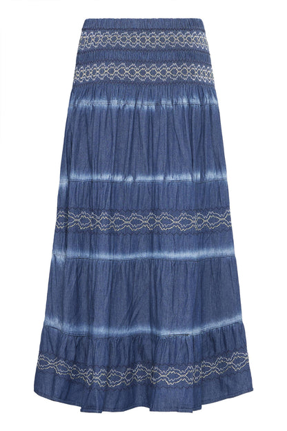 SBMOLLY SKIRT Dark Denim
