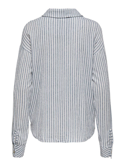 ONLLOTTIE L/S SHIRT JRS Hvit