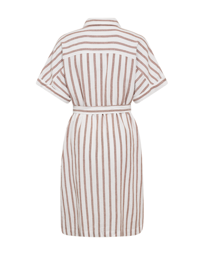 FQLAVISCO-SHIRTDRESS Hvit