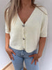 VMKAYSA 2/4 V-NECK CARDIGAN Lysegul