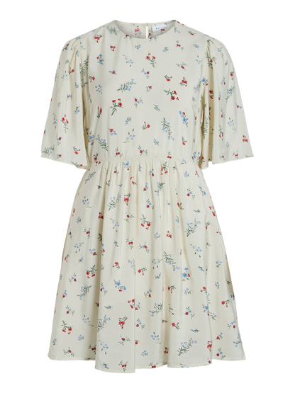 VIHAVANNE RIMA O-NECK 2/4 DRESS/LN