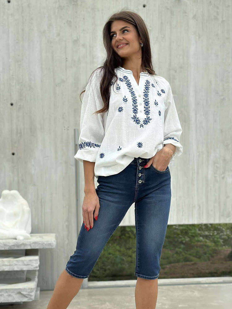 MYNTHE BLUSE Marine