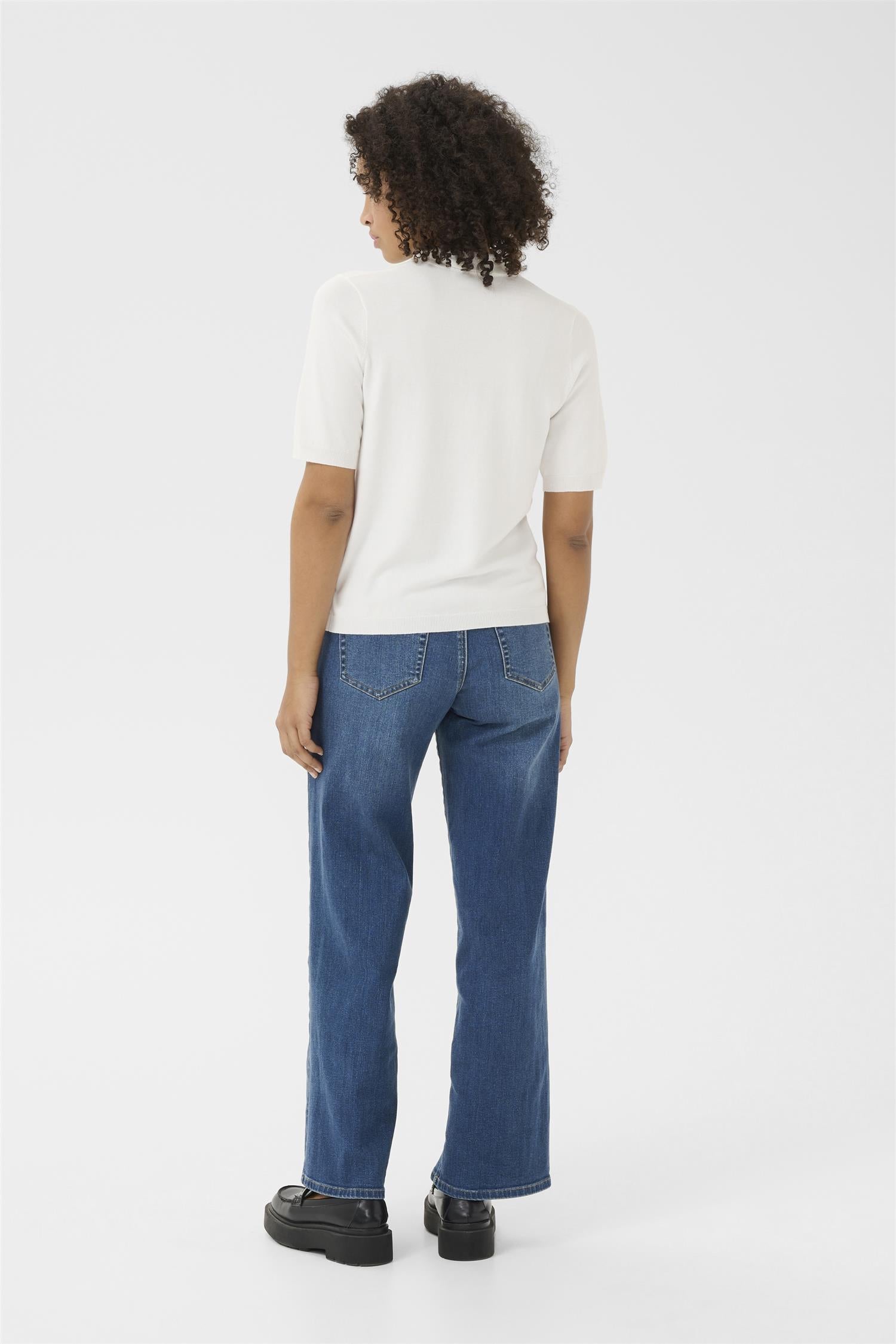 Kalizza Basic Polo Pullover Chalk