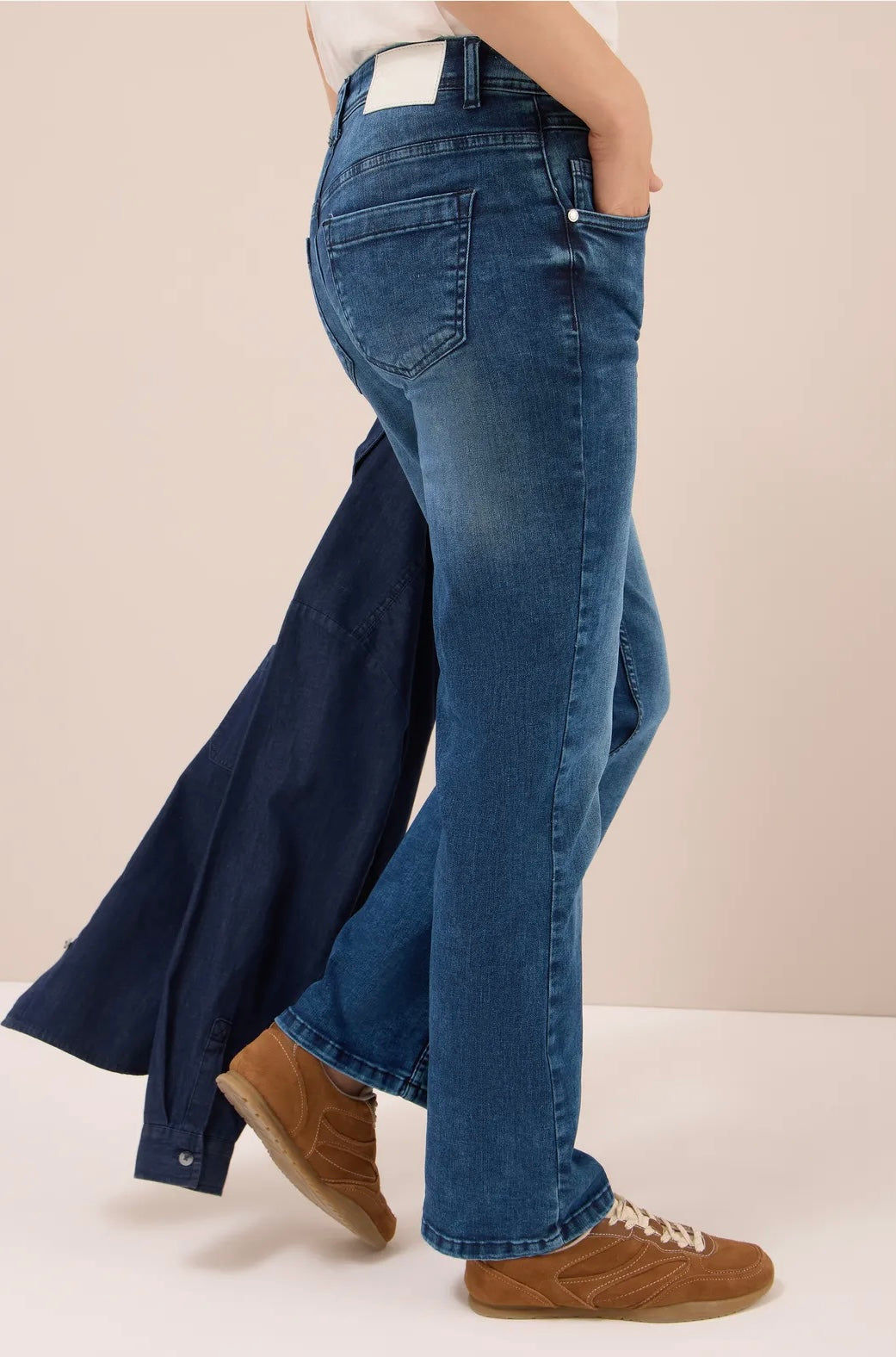 Toronto bootcut TOS Mørkeblå