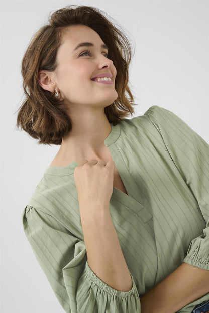 KAjollia Zia Blouse Grønn