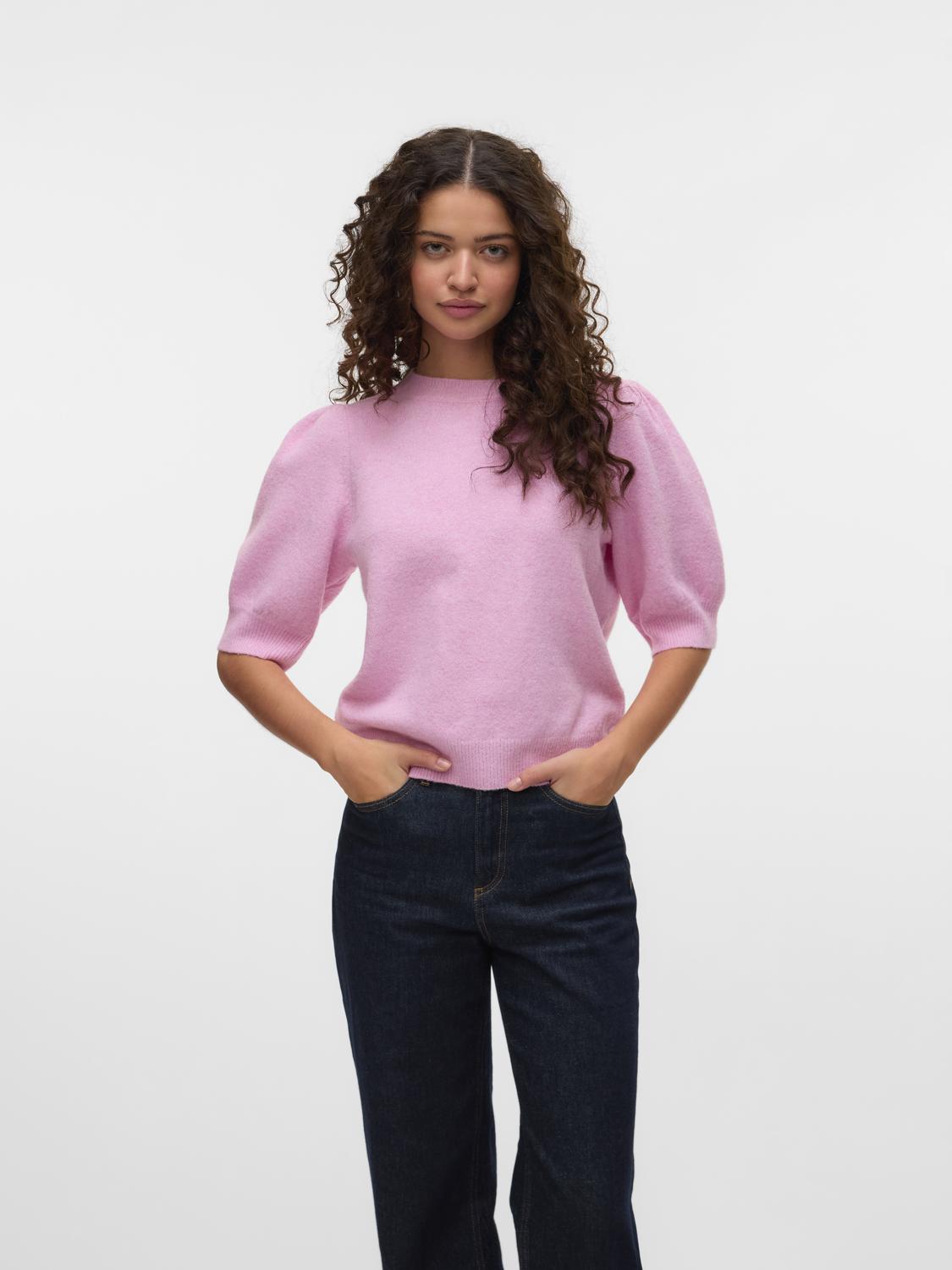VMDOFFY 2/4 O-NECK PULLOVER GA NOOS Lyserosa