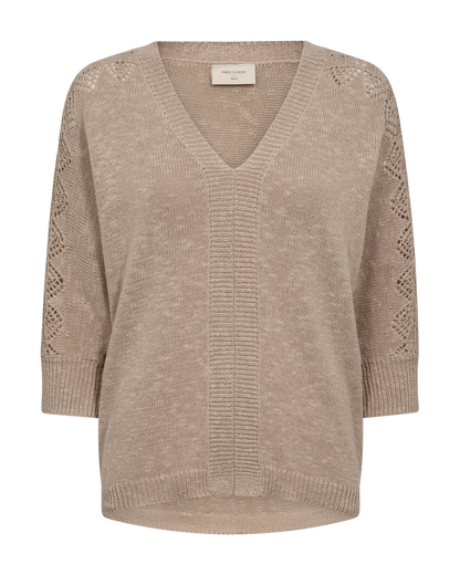 FQMUST-PULLOVER Beige