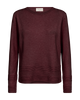 FQFLOW-PULLOVER Vinrød