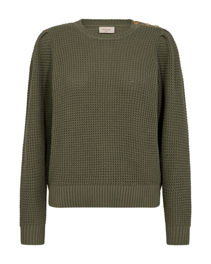 FQCOTLA-PULLOVER Grønn