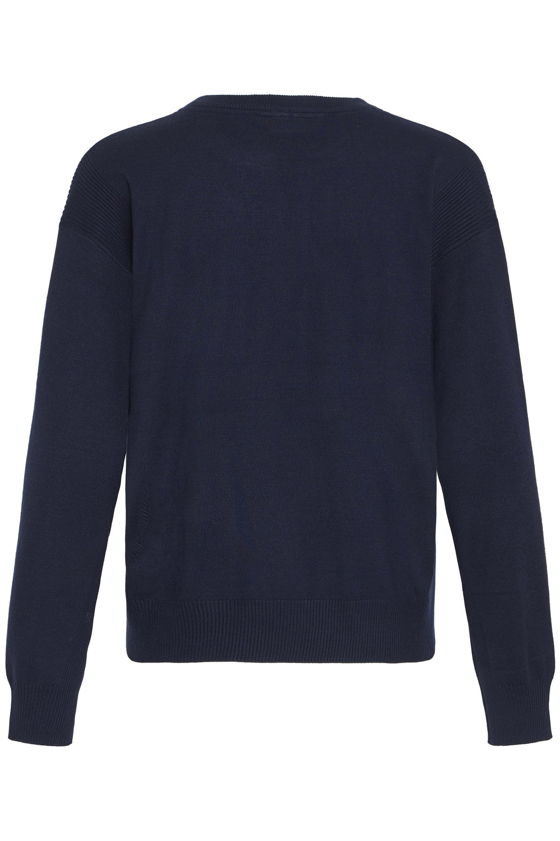 Pzsara Vneck Pullover Dark Sapphire