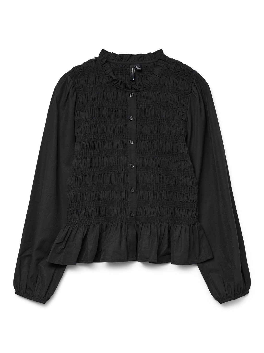 VMEMERY LS O-NECK SMOCK TOP WVN EXP SB3 Sort