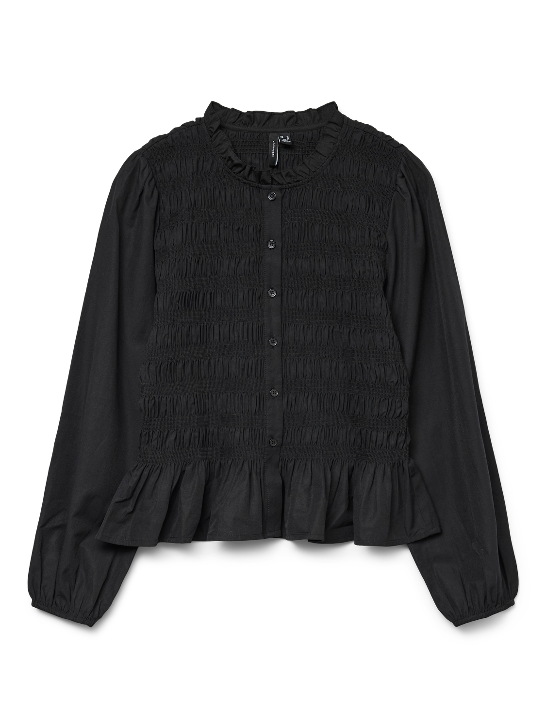 VMEMERY LS O-NECK SMOCK TOP WVN EXP SB3 Sort