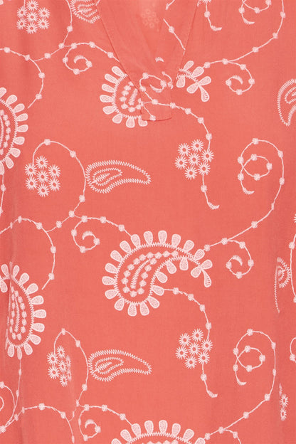 SBGIULIA SS BLOUSE Hibiscus