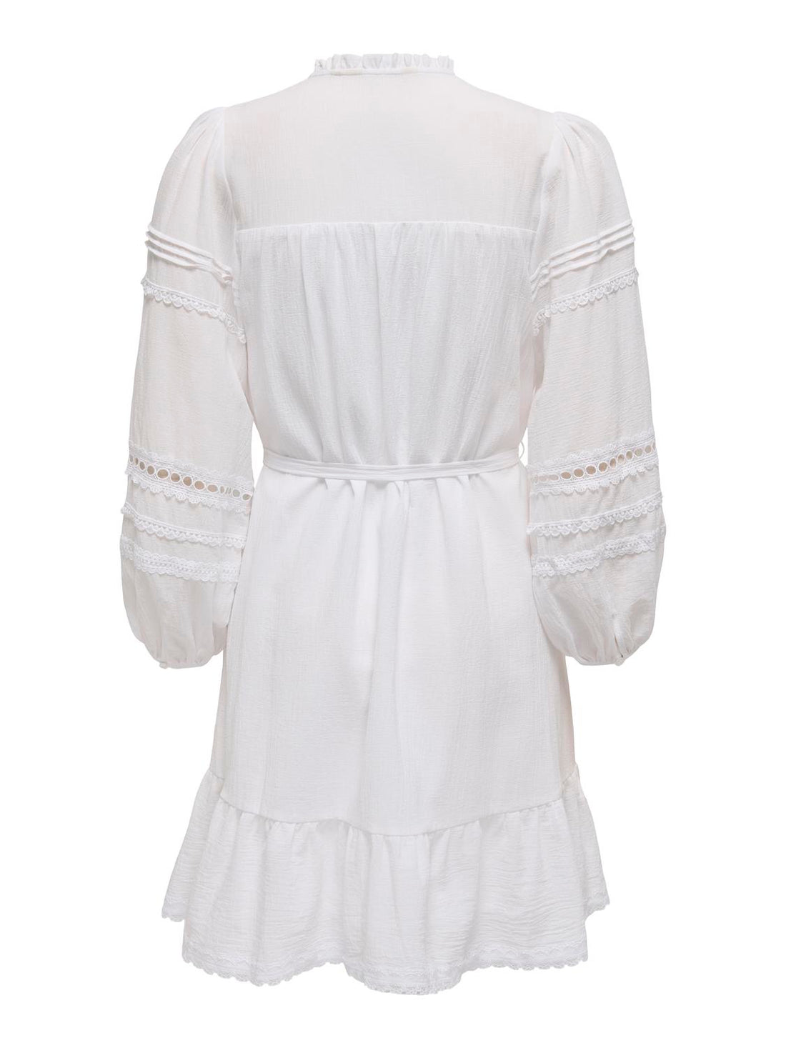 ONLVERA 78 DETAIL DRESS WVN Hvit