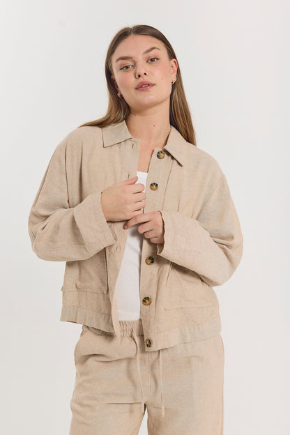 FQLAVA-JACKET Sand