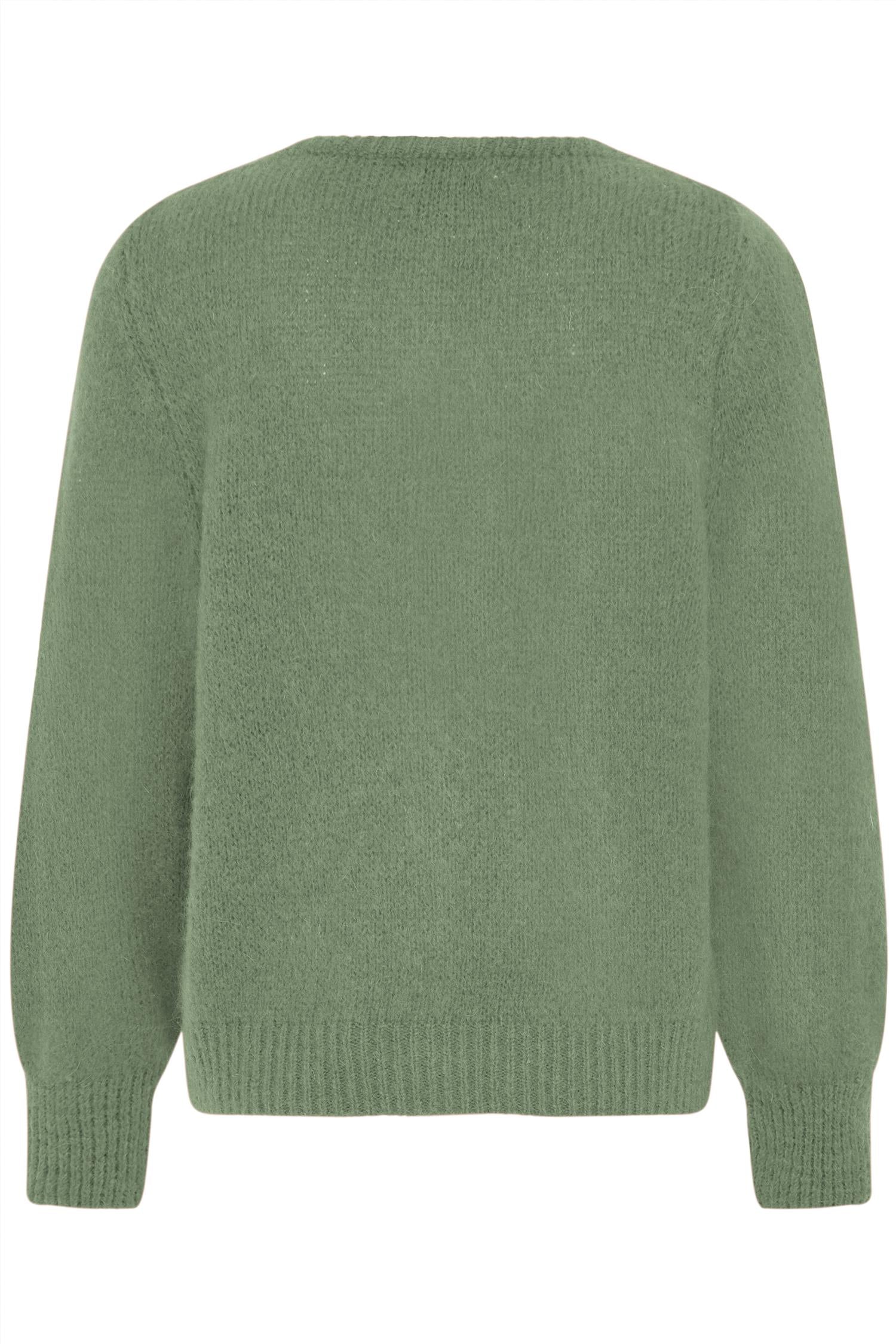 Sbgulvig Knit Cardigan Comfrey